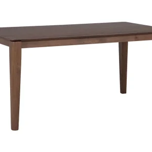 Mesa de jantar 160 x 90 cm castanho sombrio LOTTIE