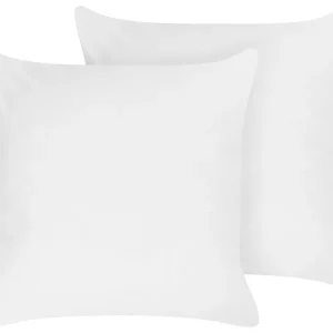 Set Polyester Bed High Profile Pillow 80 x 80 cm TRIGLAV