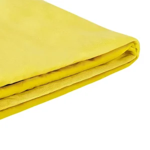 EU King Size Bed Frame Cover Yellow Bed FITOU