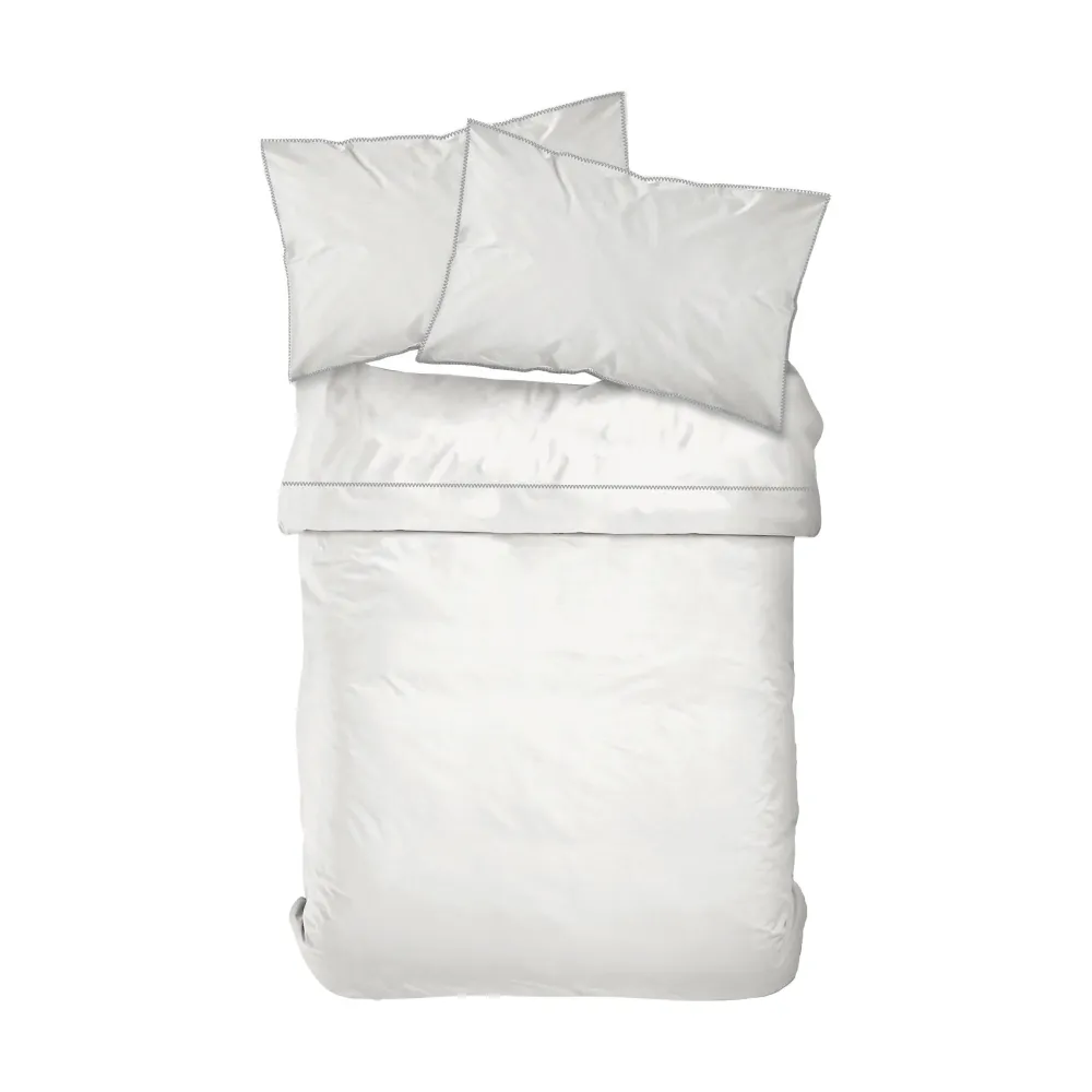 Conjunto Capa Edredão Algodão Branco para Toda Família