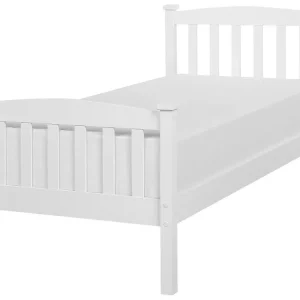 Conjunto Casal Cama de solteiro em madeira branca 90 x 200 cm GIVERNY