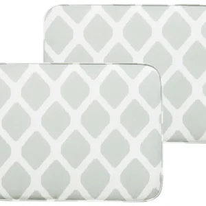 Conjunto de 2 almofadas verde menta 29 x 38 x 5 cm FIJI