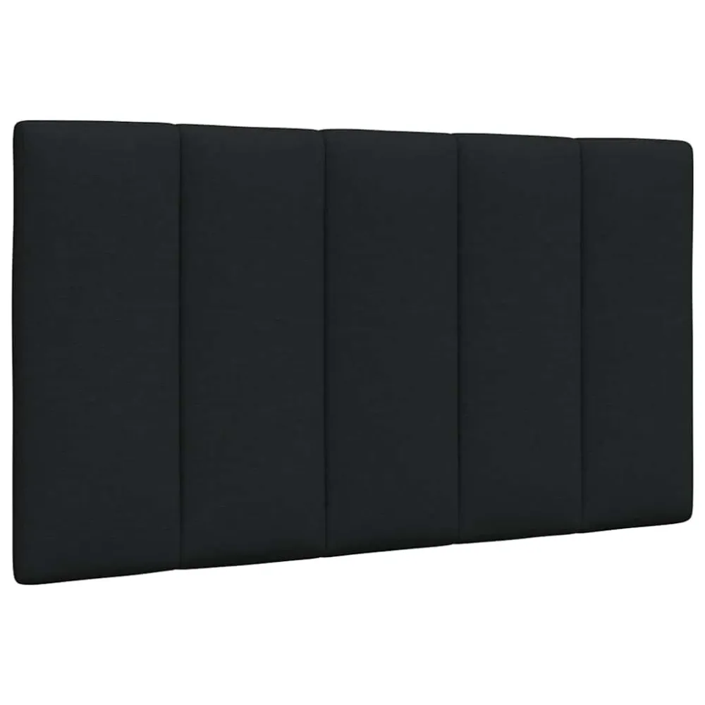 Almofadão de cabeceira 80 cm tecido preto Lavável à Máquina