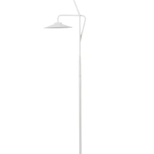 2 Light Metal LED Floor Lamp White GALETTI