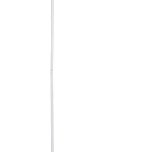 Metal LED Office Floor Lamp White PERSEUS