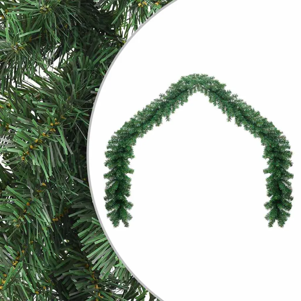 Grinalda de Natal PVC 5 m Compatível com Tomada 220V