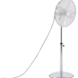 Floor Fan TRENT Silver