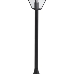 Candeeiro de jardim Bollard preto 94 cm GOSABA