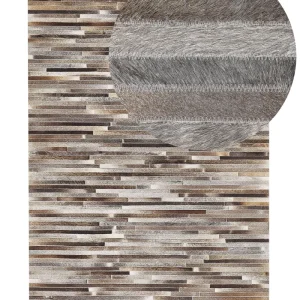Cowhide Area Rug 140 x 200 cm Multicolour TUZLUCA
