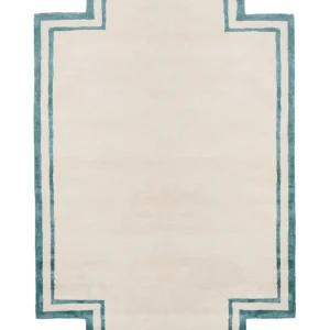 Viscose Area Rug 160 x 230 cm Beige BERWARI