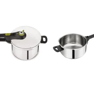 Panela de Pressão Tefal Resistente 5 NEO 6L+4L