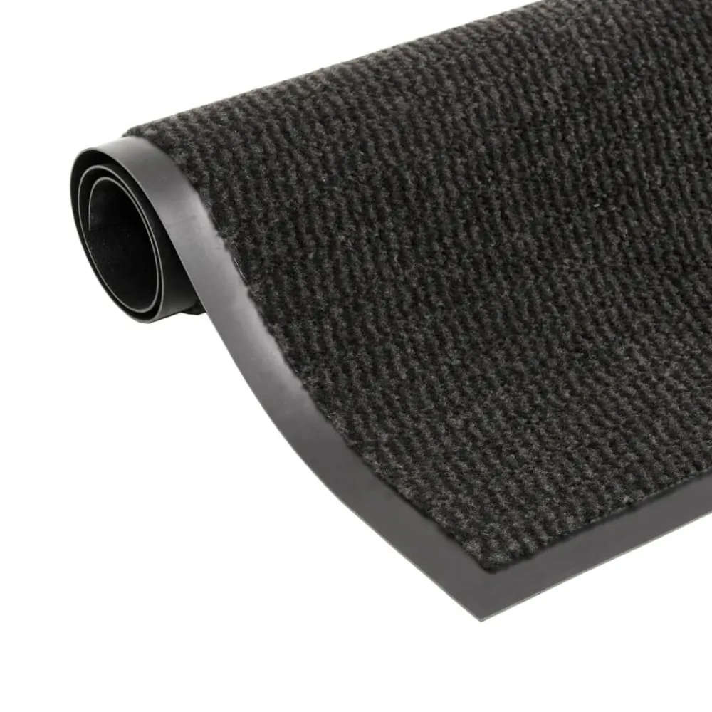 Tapete controlo de pó retangular tufado 40x60 cm preto para Áreas Molhadas