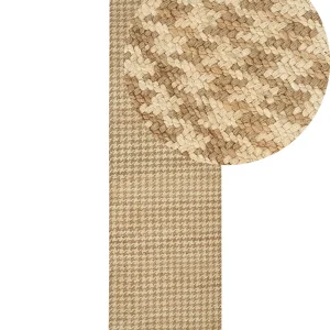 Jute Runner Rug 80 x 300 cm Beige ARAPTEPE