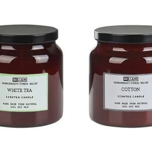 Set 2 Scented Candles ABSOLUTE ALCHEMY Soy Wax Fresh Notes