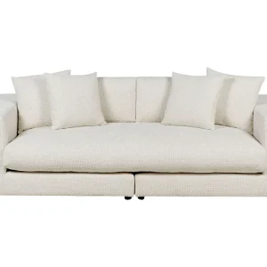 3 Seater Sofa Branco GLORVIKA Design Moderno