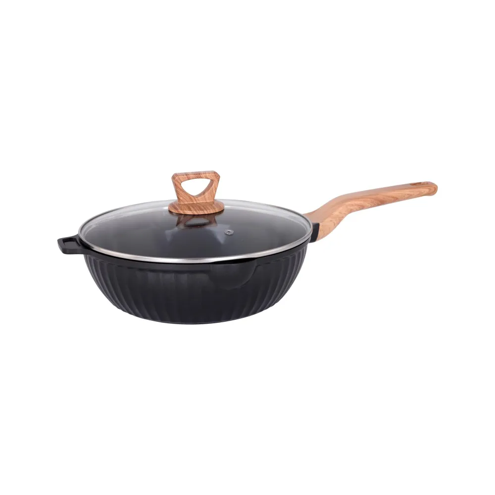 Wok com Tampa 28cm Cosy Em cerâmica