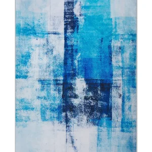 Tapete azul 140 x 200 cm TRABZON