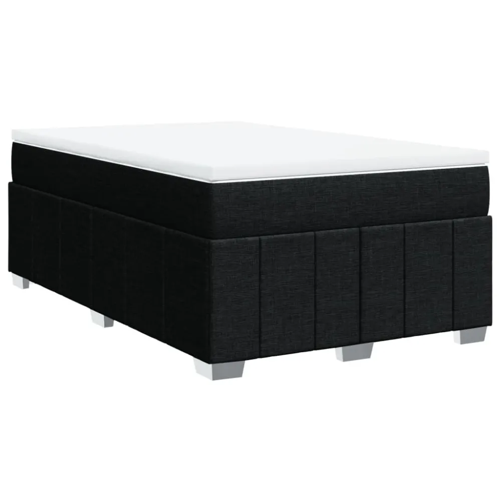 Anti-Alérgico Cama com molasemcolchão 120x200 cm tecido preto