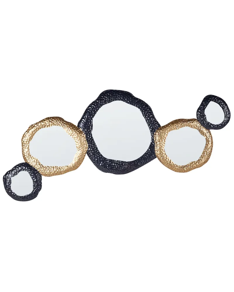 Wall Mirror CHARNY Metal Black-Gold