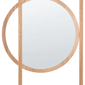 Wall Mirror LAURON Light Wood