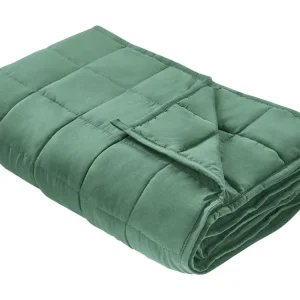 4kg Weighted Blanket 100 x 150 cm Emerald Green NEREID